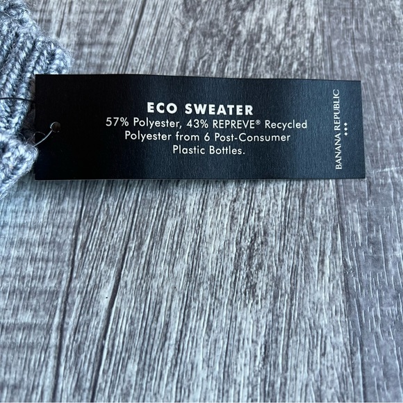 Banana Republic Eco Sweater Gray Size M - Picture 12 of 13